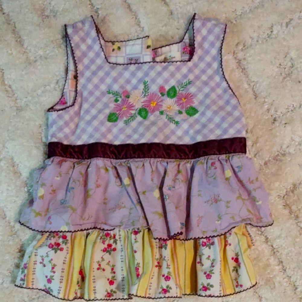 Floral Tiered Top